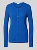 Christian Berg Woman Strickjacke mit Knopfleiste Marine