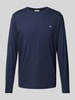 Gant Longsleeve mit Label-Stitching Marine