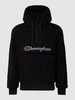 CHAMPION Hoodie van teddybont Zwart