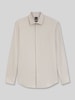 BOSS Slim Fit Businesshemd aus reiner Baumwolle Modell 'H-HANK-K' Sand