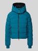NAUTGÅRD Jacke mit Daumenloch und Kapuze Petrol