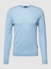 MAERZ Muenchen Pullover met normaal model en eenkleurig design Bleu