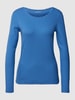 Montego Longsleeve met ronde hals IJsblauw