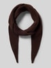 s.Oliver RED LABEL Tuch mit Logo-Detail Dunkelbraun