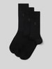 Polo Ralph Lauren Underwear Socken aus Baumwoll-Mix im 3er-Pack Black
