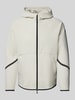 Under Armour Sweatjacke mit Label-Detail Offwhite