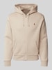 Polo Ralph Lauren Regular Fit Sweatjacke mit Baumwolle Beige