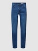 REVIEW Skinny Fit Jeans im 5-Pocket-Design Dunkelblau