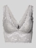 Only Bralette aus Spitze Modell 'CHLOE' Mittelgrau