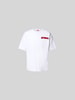 Diesel T-Shirt mit Label-Print Weiss