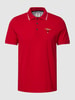 Aeronautica Militare Poloshirt mit Logo-Stitching Rot