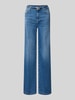 Liu Jo White Flared Fit Jeans aus Baumwoll-Mix Jeansblau