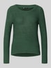 Only Regular Fit Strickpullover aus Grobstrick Modell 'GEENA' Dunkelgruen