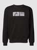 G-Star Raw Sweatshirt mit Label-Stitching Modell 'RAW.' Black