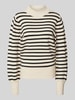 YAS Strickpullover mit Turtleneck Modell 'FONNY' Offwhite