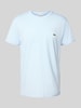 Lacoste Regular Fit T-Shirt aus reiner Baumwolle Hellblau