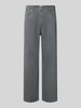 JACK & JONES Straight Fit Jeans aus reiner Baumwolle Modell 'ALEX ORIGINAL' Anthrazit