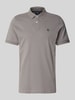 MCNEAL Regular Fit Poloshirt mit Knopfleiste und Label-Stitching Graphit