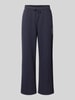 Lacoste Loose fit sweaterbroek van katoenmix model 'Tenn' Marineblauw