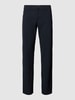 ALBERTO Slim fit broek met steekzak, model 'PIPE' Marineblauw