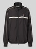 FILA Oversized trainingsjack met labelstitching, model 'San SIRO' Zwart
