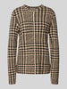 Christian Berg Woman Selection Strickpullover mit Rundhalsausschnitt Sand