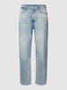 REVIEW Jeans met 5-pocketmodel Blauw