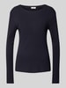 s.Oliver RED LABEL Longsleeve mit Rundhalsausschnitt Marine