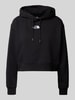 The North Face Korte hoodie met gestikt logo 