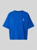 Polo Ralph Lauren T-shirt met labelstitching Koningsblauw