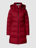 Tommy Hilfiger Daunenmantel mit Label-Details Modell 'GLOBAL' Bordeaux Rot