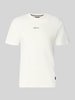 Replay T-Shirt mit Rundhalsausschnitt und Logo Offwhite