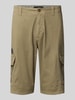 bugatti Regular Fit Cargobermudas mit Eingrifftaschen Gruen