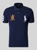 Polo Ralph Lauren Poloshirt met labelstitching Marineblauw
