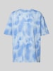 HUGO T-Shirt im Batik-Look Modell 'Dielo' Hellblau