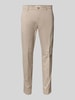 Drykorn Chino mit Bügelfalten Modell 'AJEND' Beige