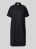 s.Oliver RED LABEL Relaxed Fit Kleid aus reiner Baumwolle BLACK