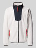 COLUMBIA Fleecepullover mit Label-Patch Modell 'SEQUOIA' Offwhite