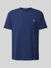 Polo Ralph Lauren T-Shirt mit Label-Stitching Marine