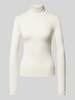 Guess Longsleeve mit Turtleneck Modell 'ANITA' Ecru