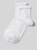 Esprit Socken im unifarbenen Design Modell 'Basic Pure' im 2er-Pack Weiss