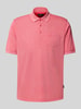 bugatti Poloshirt mit Brusttasche Rot