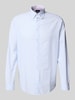 Christian Berg Men Regular fit vrijetijdsoverhemd met button-downkraag Bleu
