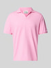 MC2 Saint Barth Regular fit poloshirt met V-hals, model 'CHARLES' Rosé