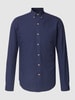 Polo Ralph Lauren Slim Fit Freizeithemd mit Button-Down-Kragen Marineblau