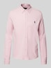 Polo Ralph Lauren Slim Fit Freizeithemd mit Logo-Stitching Rosa