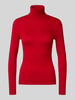 Lauren Ralph Lauren Gebreide pullover met zijde, model 'ZOE' Rood