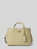 Guess Handtasche mit Label-Applikatikon Modell 'MERIDIAN' Schilf