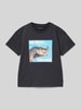 Tom Tailor T-Shirt mit Foto-Print Graphit