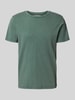 Superdry T-Shirt mit Label-Detail Oliv